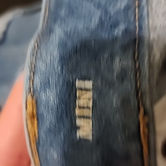 American Eagle Distressed Mini Buttonfly Skirt size 20 - Picture 4 of 9